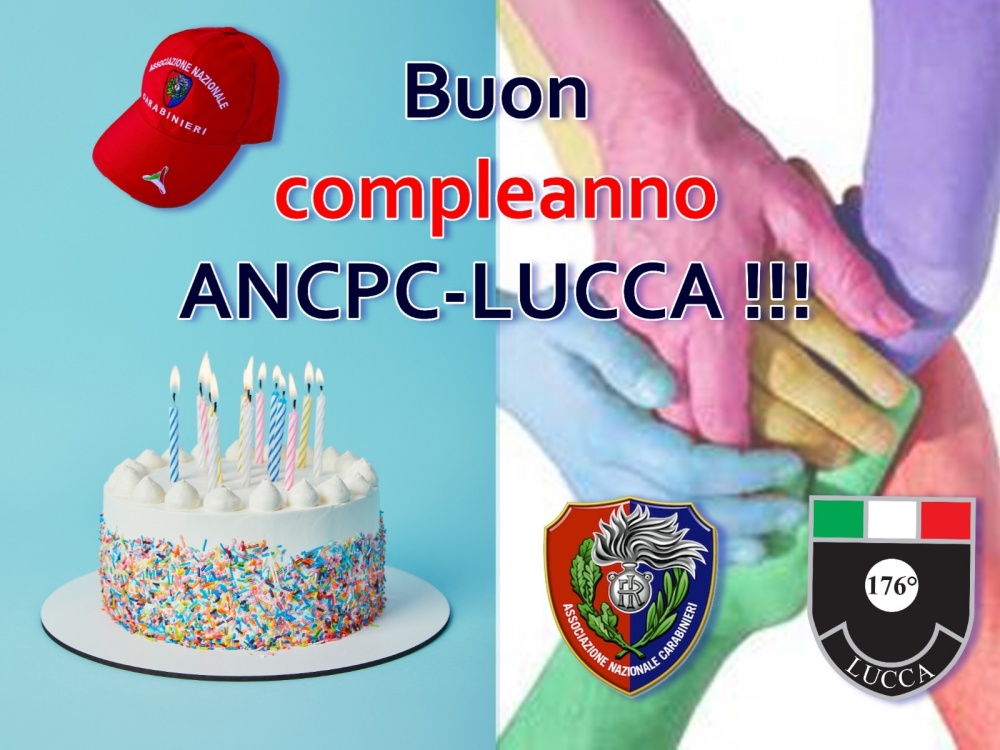 Buon compleanno a noi ANCPC LUCCA !!!!