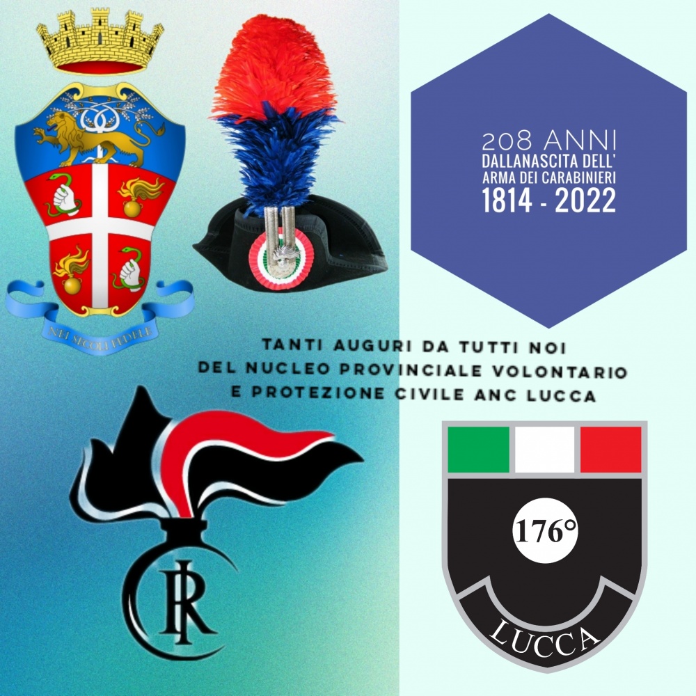 Anc Lucca 208 anni Carabinieri