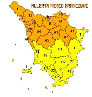 ALLERTA CODICE ARANCIONE