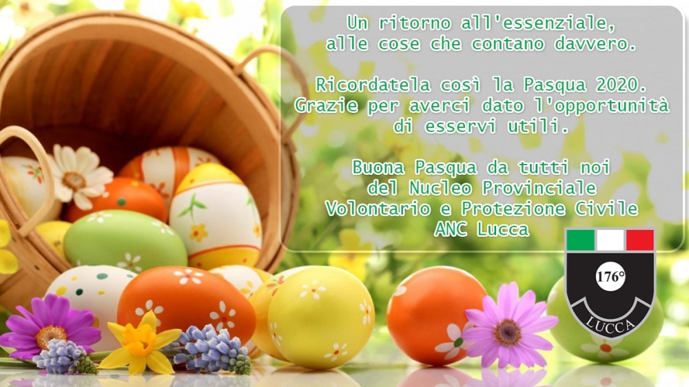 Auguri di buona Pasqua