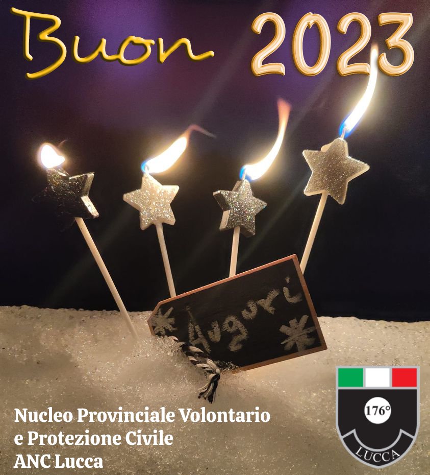 Felice e sereno anno nuovo da ANC-PC Lucca
