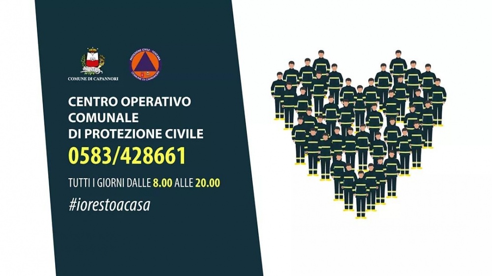 Numero telefonico per i cittadini Centro Operativo Protezione Civile