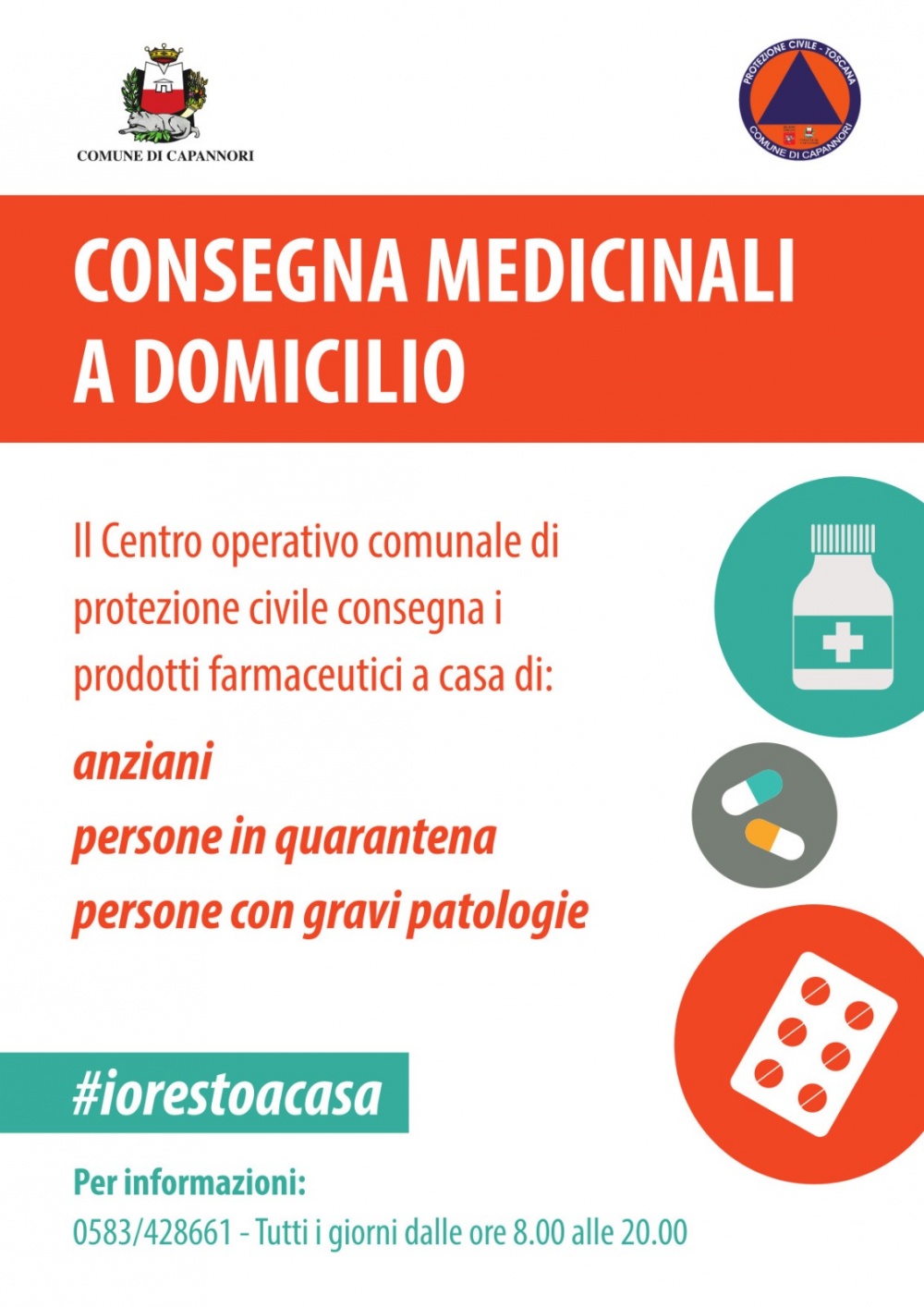 Consegna medicinali a domicilio