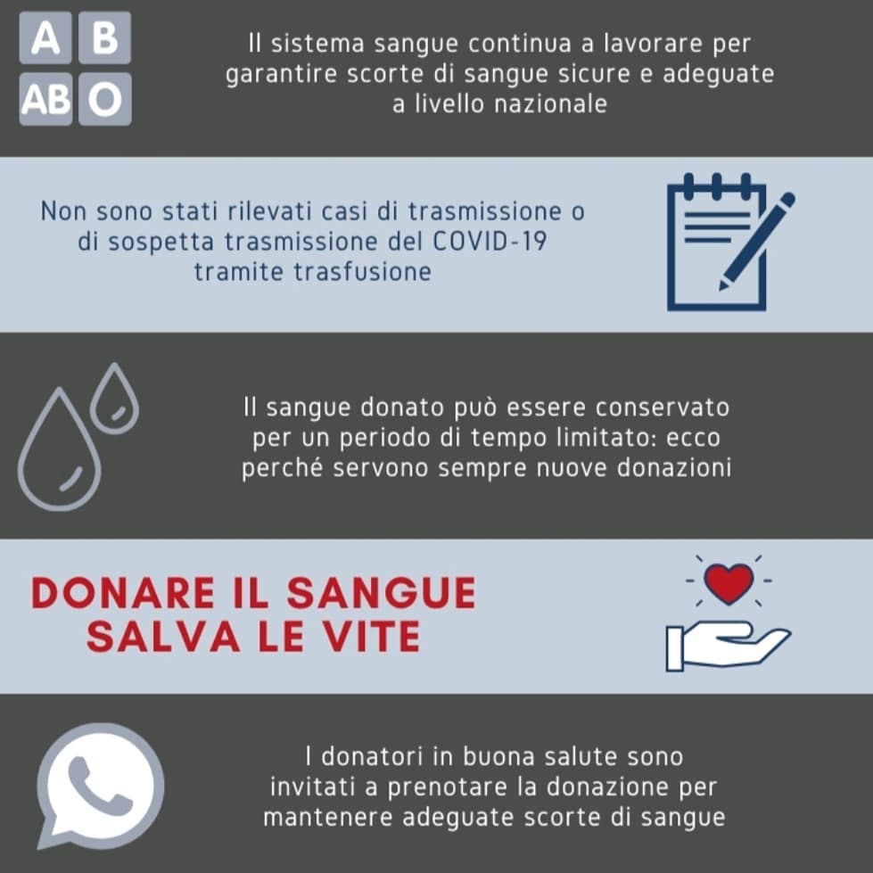 Donare sangue è donare vita