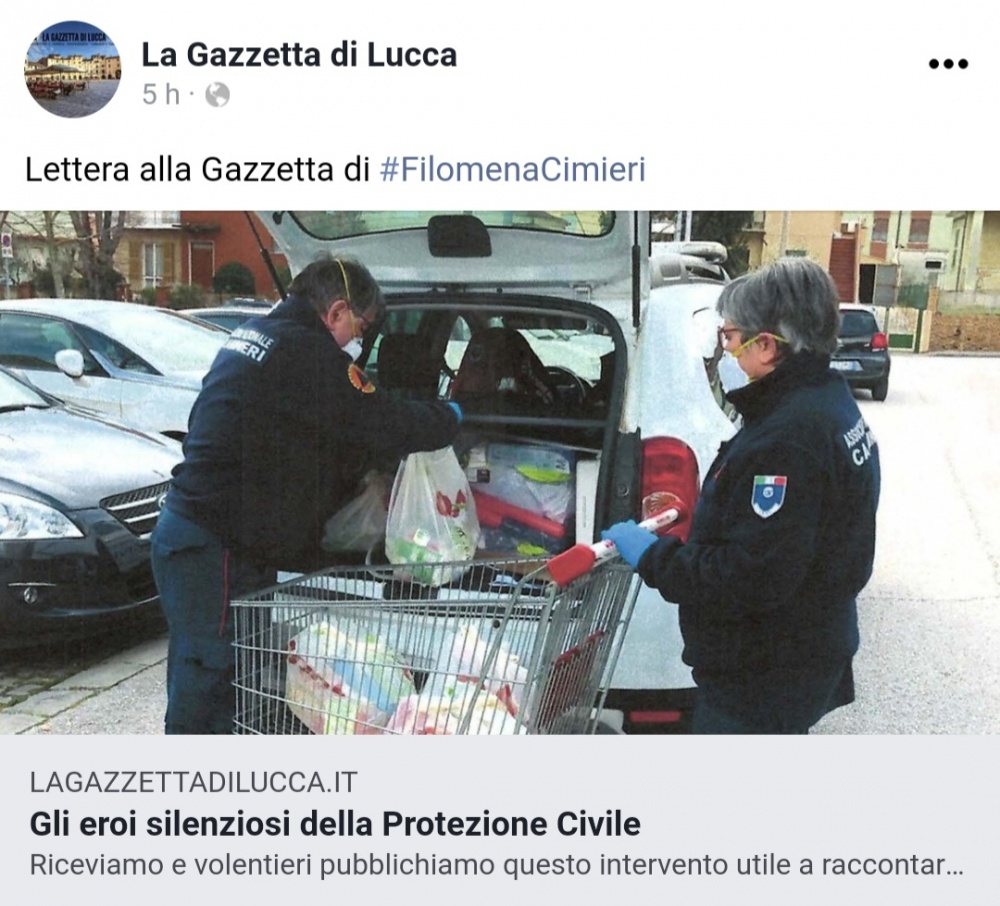 Gli eroi silenziosi della Protezione Civile