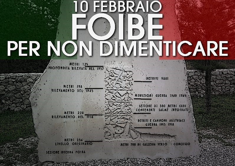 10 febbraio giornata della memoria delle foibe