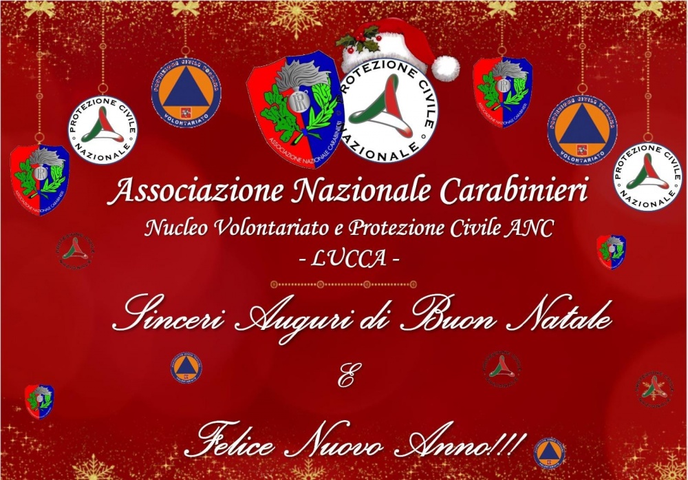 Auguri di buone feste da ANC Lucca