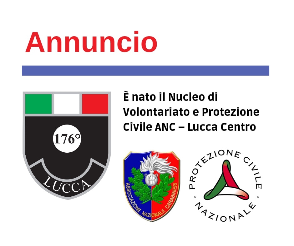 Nasce il Nucleo ANC-PC Lucca Centro