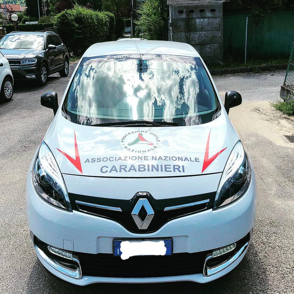 La livrea della nuova Renault Scenic ANC-PC LUCCA