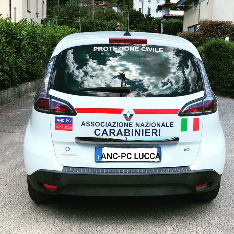 La livrea della nuova Renault Scenic ANC-PC LUCCA