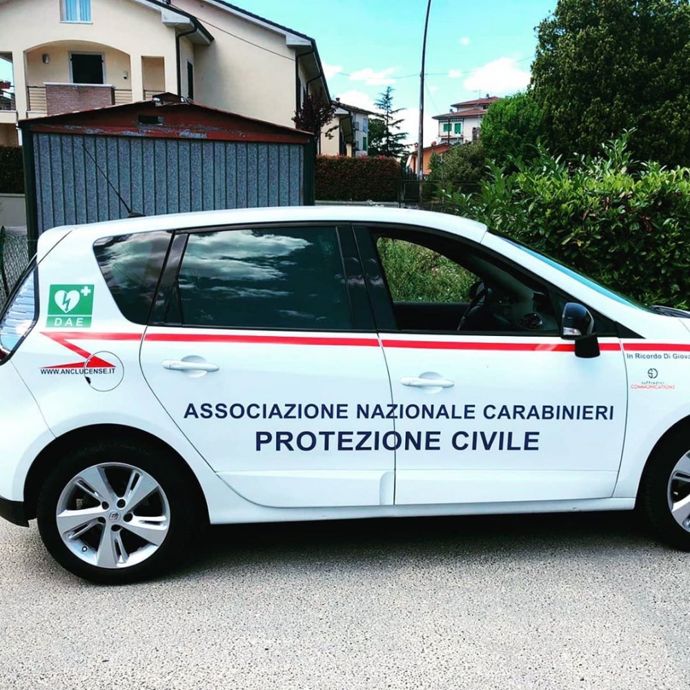 La livrea della nuova Renault Scenic ANC-PC LUCCA