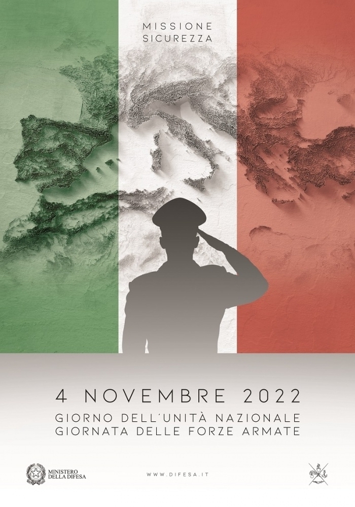 Manifesto 4 novembre - Forze armate e Unità Nazionale