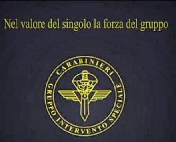 Motto e logo del Gruppo di Intervento Speciale dell'Arma dei Carabinieri