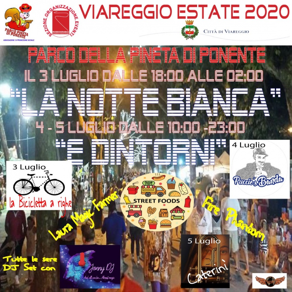 Notte Bianca Viareggio 2020