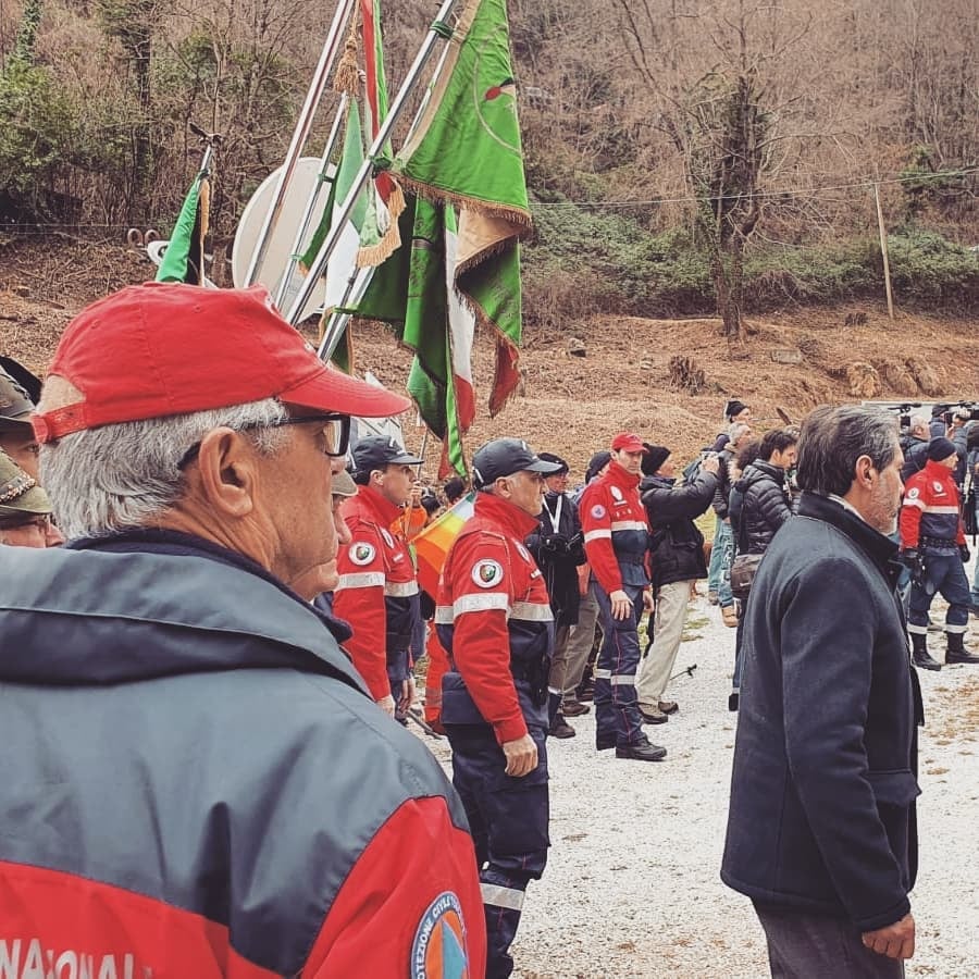 Servizio vigilanza Presidente Sergio Mattarella in visita a Sant'Anna di Stazzema