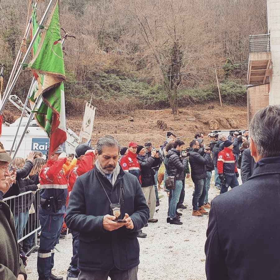 Servizio vigilanza Presidente Sergio Mattarella in visita a Sant'Anna di Stazzema