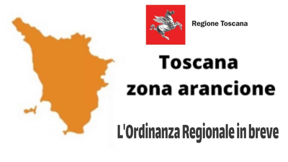 Le regole della Zona Arancione in Toscana