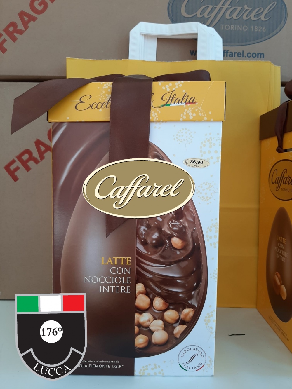 La Caffarel regala uova pasquali agli ospedali di Lucca